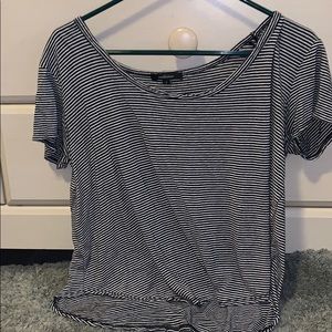 basic striped tee